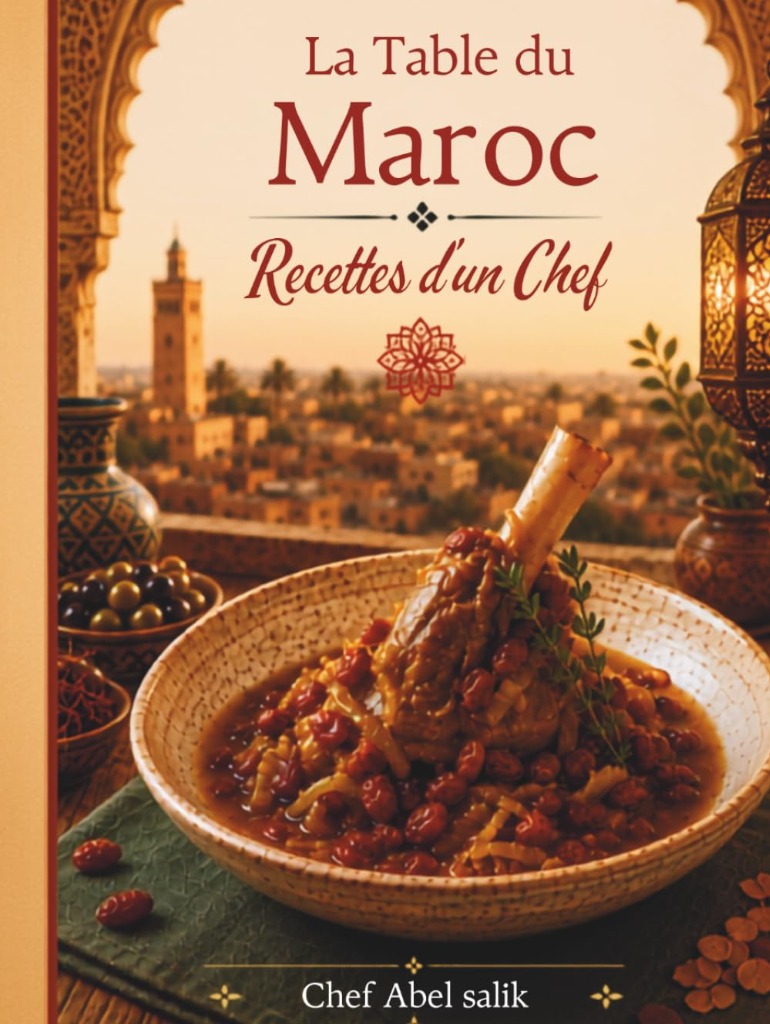 Livre de cuisine LA TABLE DU MAROC par Chef Abel Salik